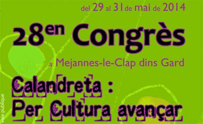 28en congrès de las Calandretas
