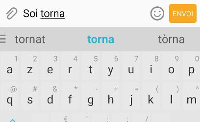 Swiftkey en occitan