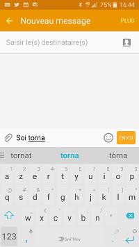 Swiftkey occitan