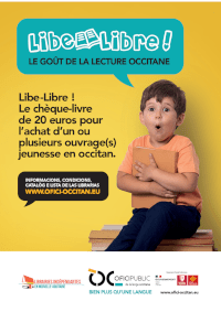 Libe-Libre !, le 1er chèque-livre en occitan