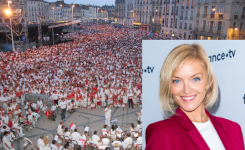 La journaliste Maya Lauqué ouvre les fêtes de Bayonne en occitan !!