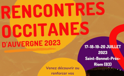 Rencontres Occitanes d'Auvergne 2023