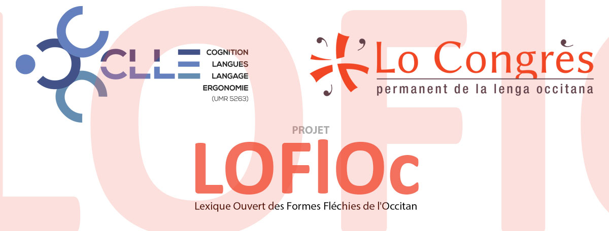 Lexique ouvert des formes fléchies de l'occitan