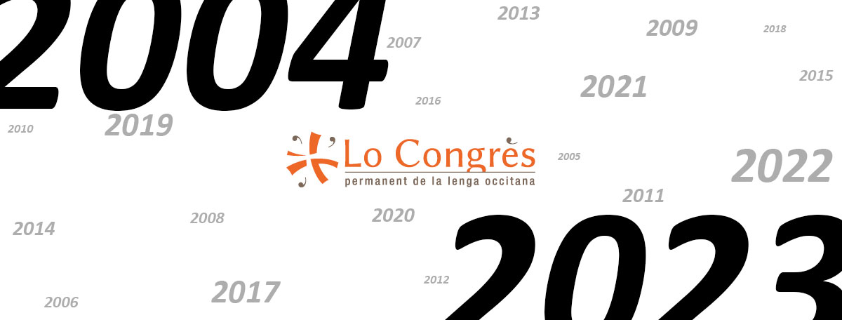 Lo Congrès permanent de la lenga occitana en quauquas datas