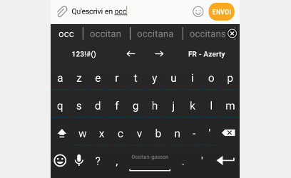 Clavèr predictiu occitan