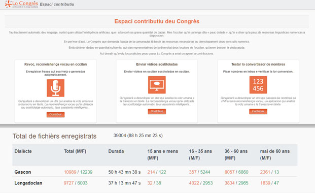 Interface de contribuir